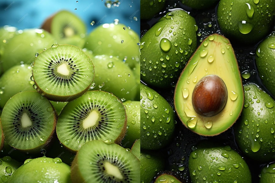 kiwi vs avocado
